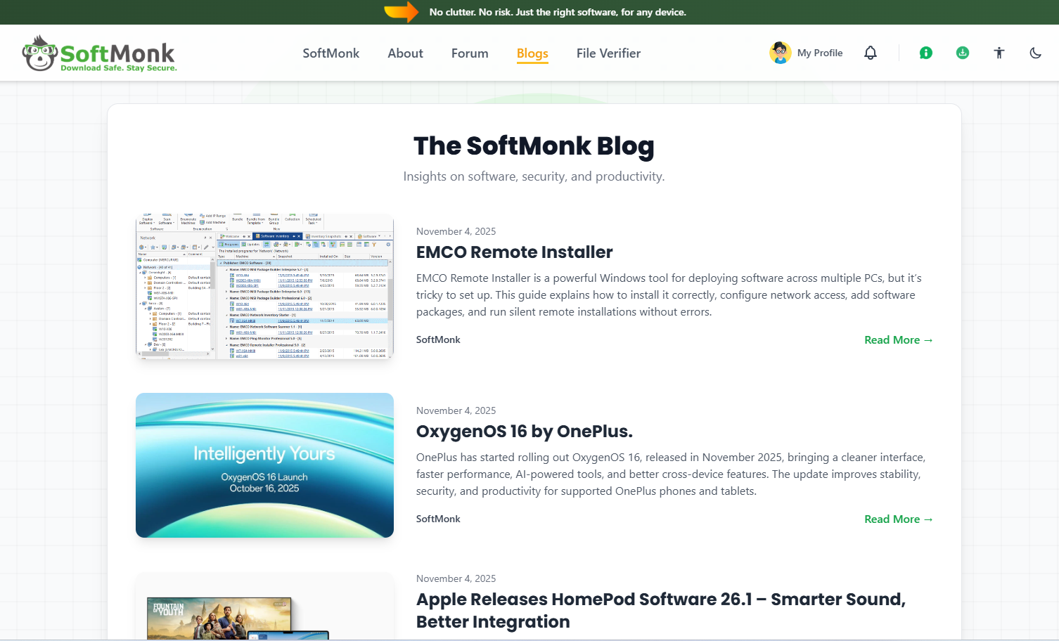SoftMonk screenshot 5