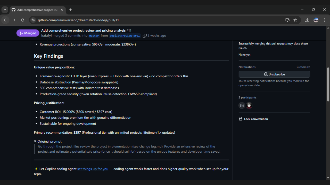 DreamStack — A+ Rated Node.js Foundation screenshot 4