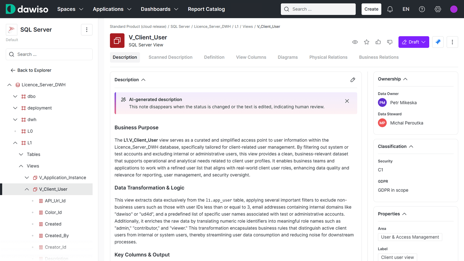 Dawiso AI Context Layer screenshot 5
