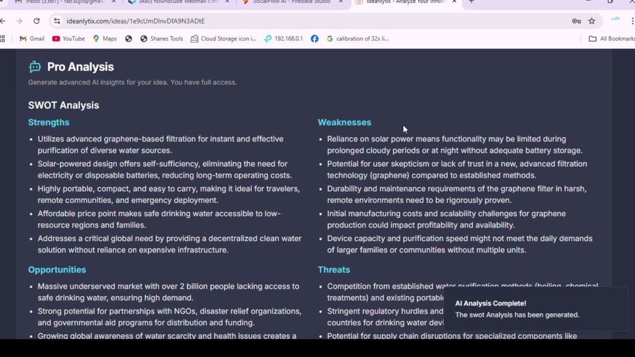 Ideanlytix – AI-Powered Idea to Strategy screenshot 4