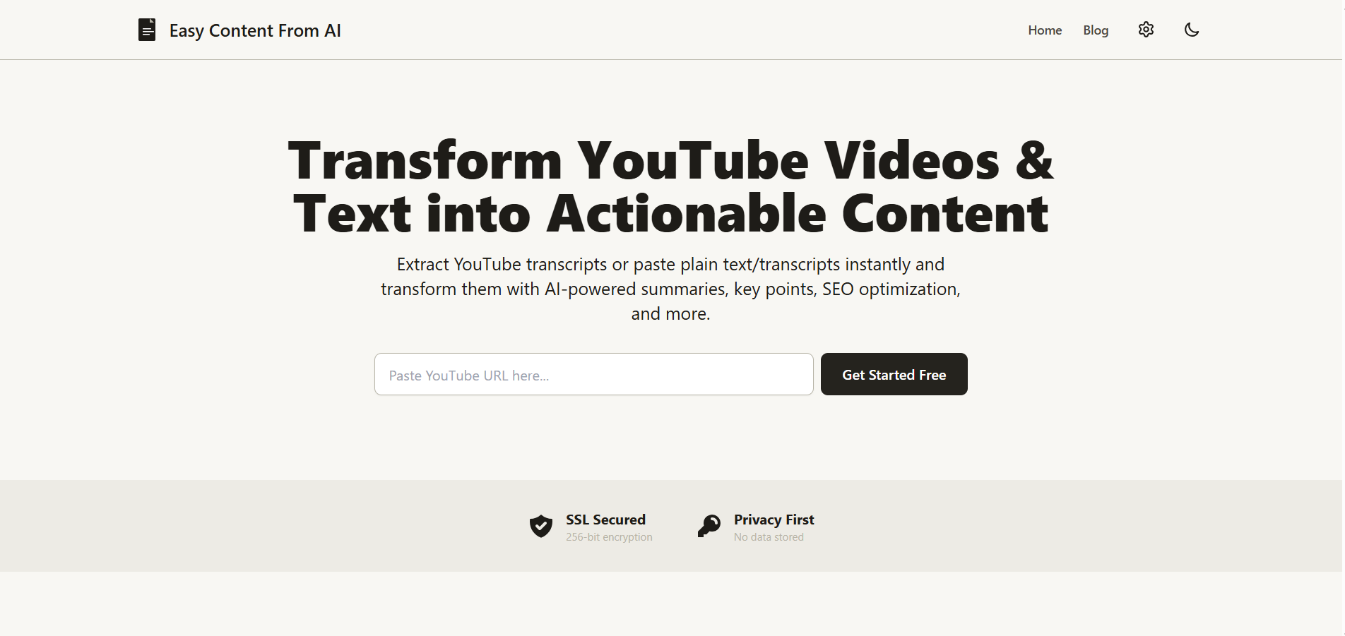 The Magic way to get content from video