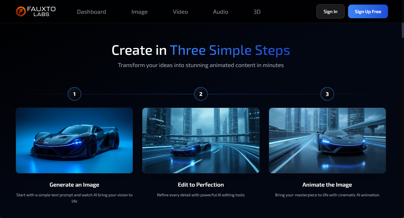 Fauxto Labs screenshot 2