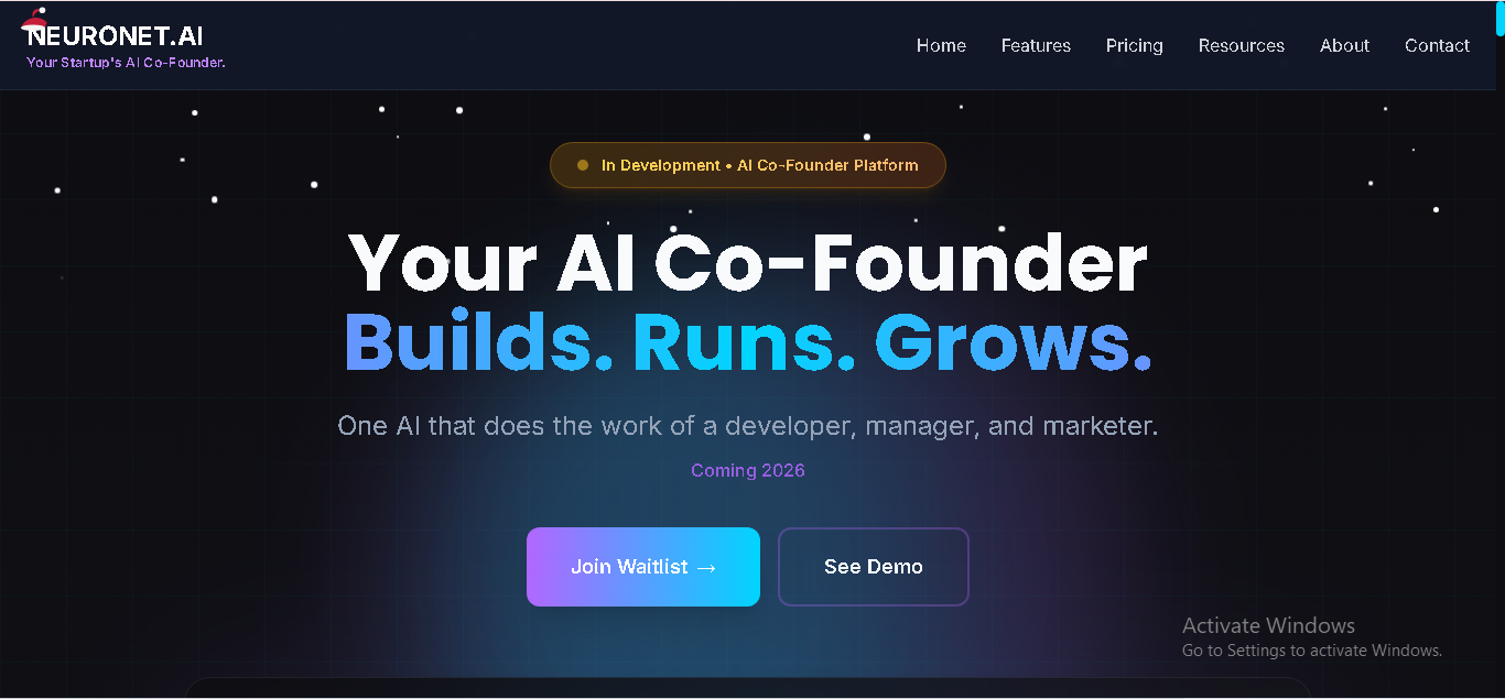 NeuroNet AI screenshot 1