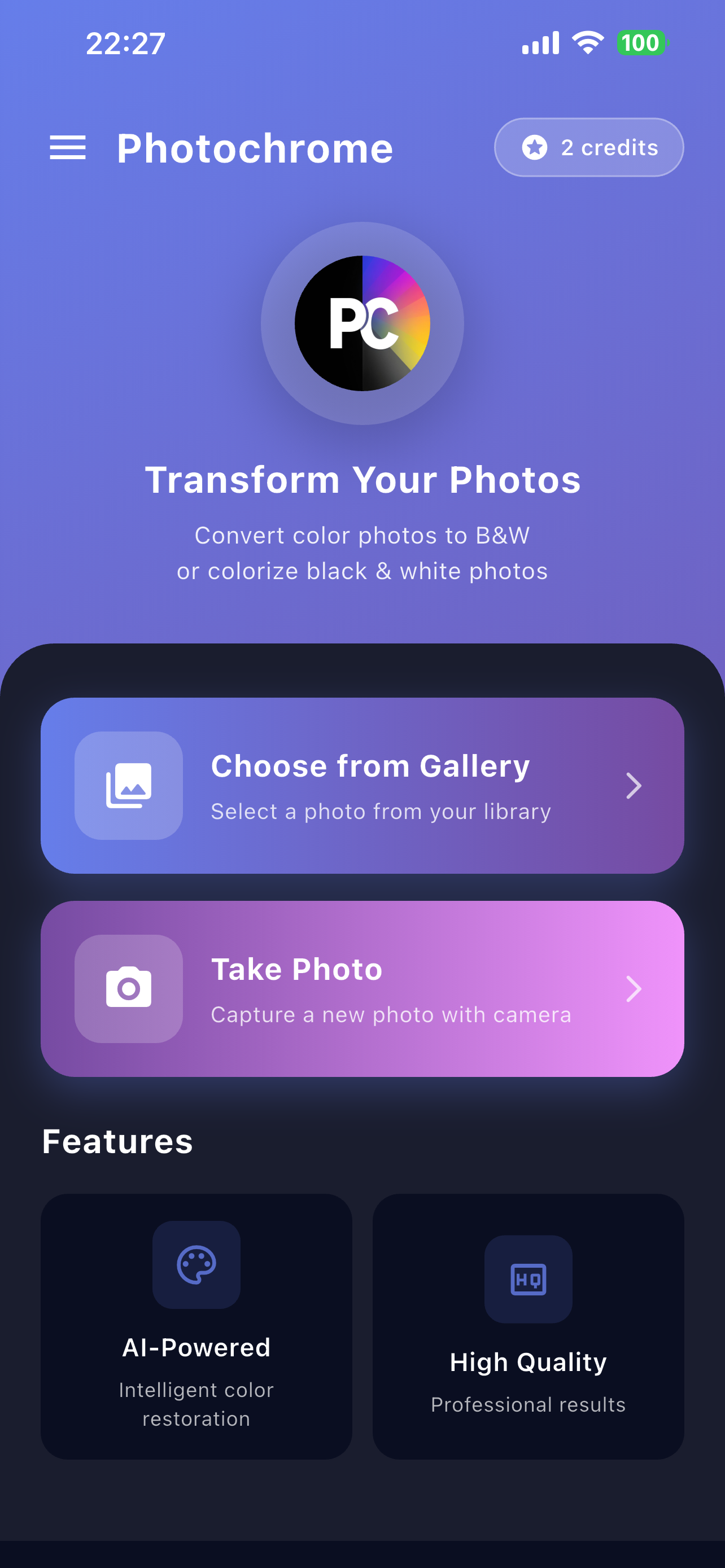Photochrome screenshot 2