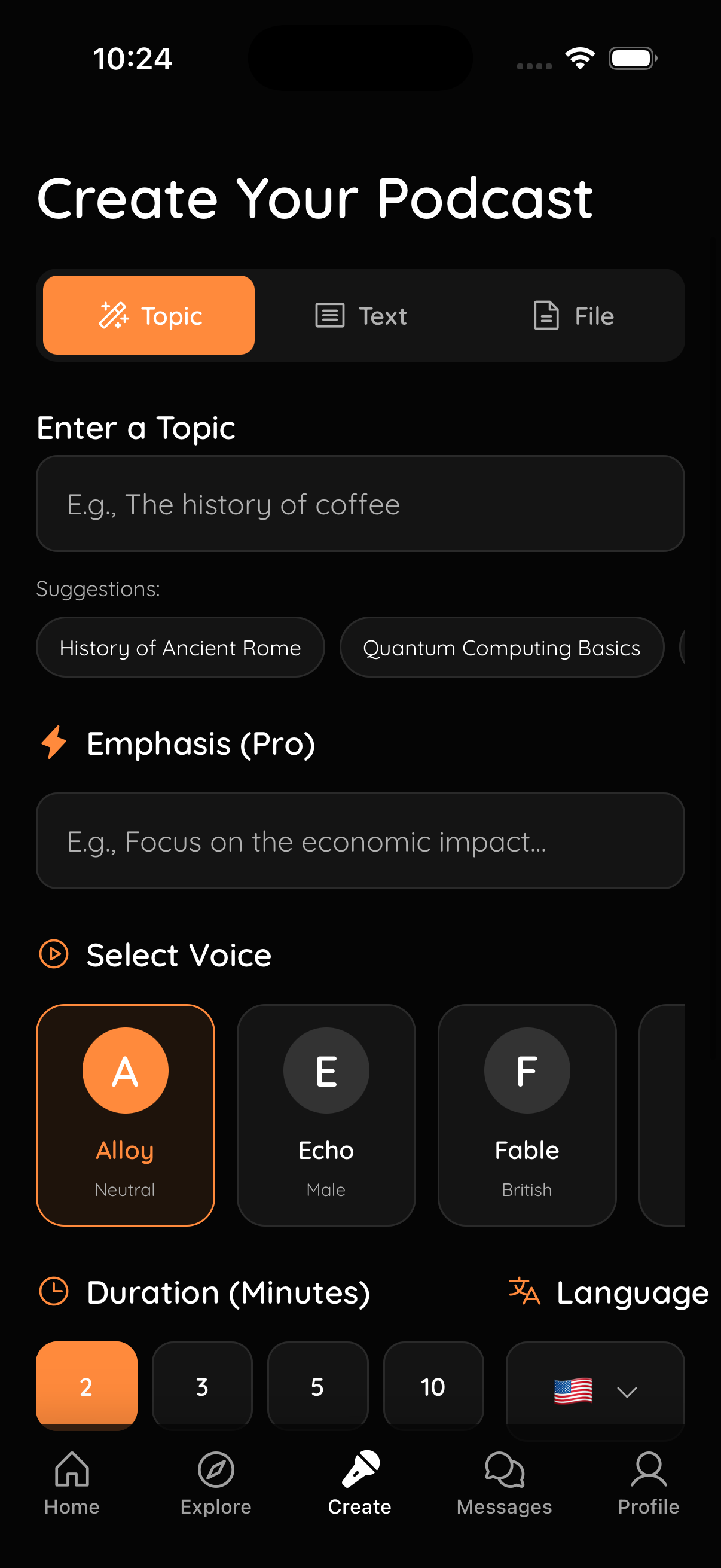 Podder screenshot 1