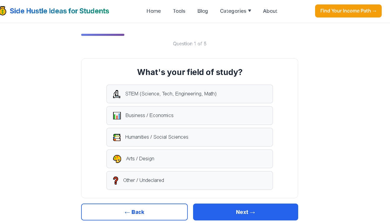 Side Hustle Ideas for Students screenshot 2