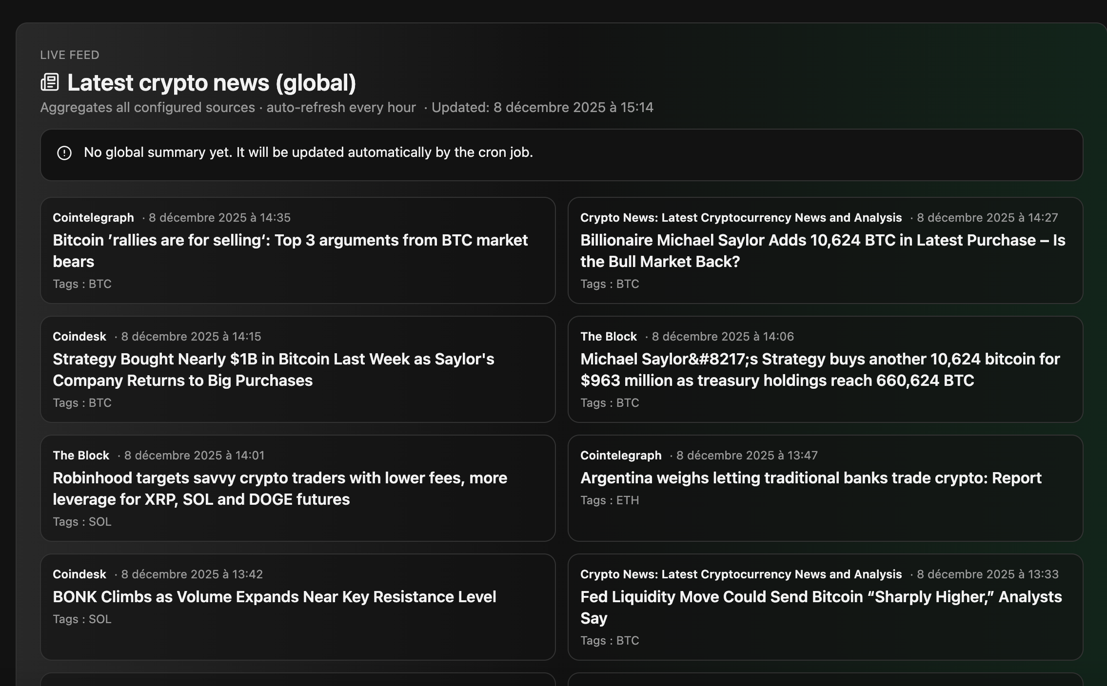 Crypto Daily Brief screenshot 3