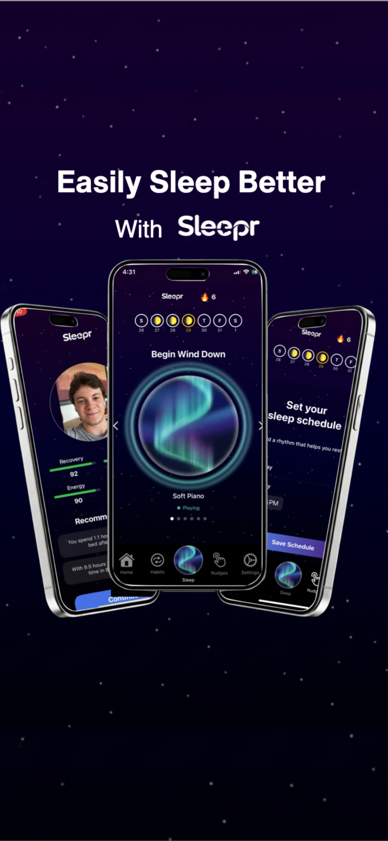 Sleepr App screenshot 1