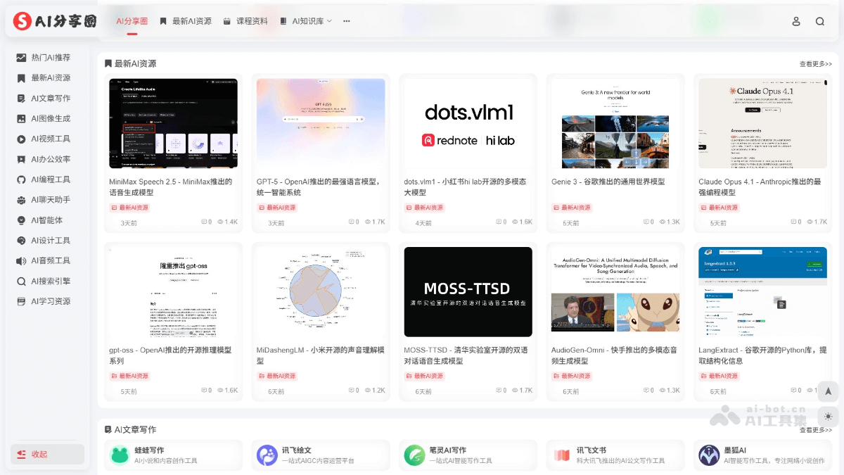 AI分享圈 screenshot 1