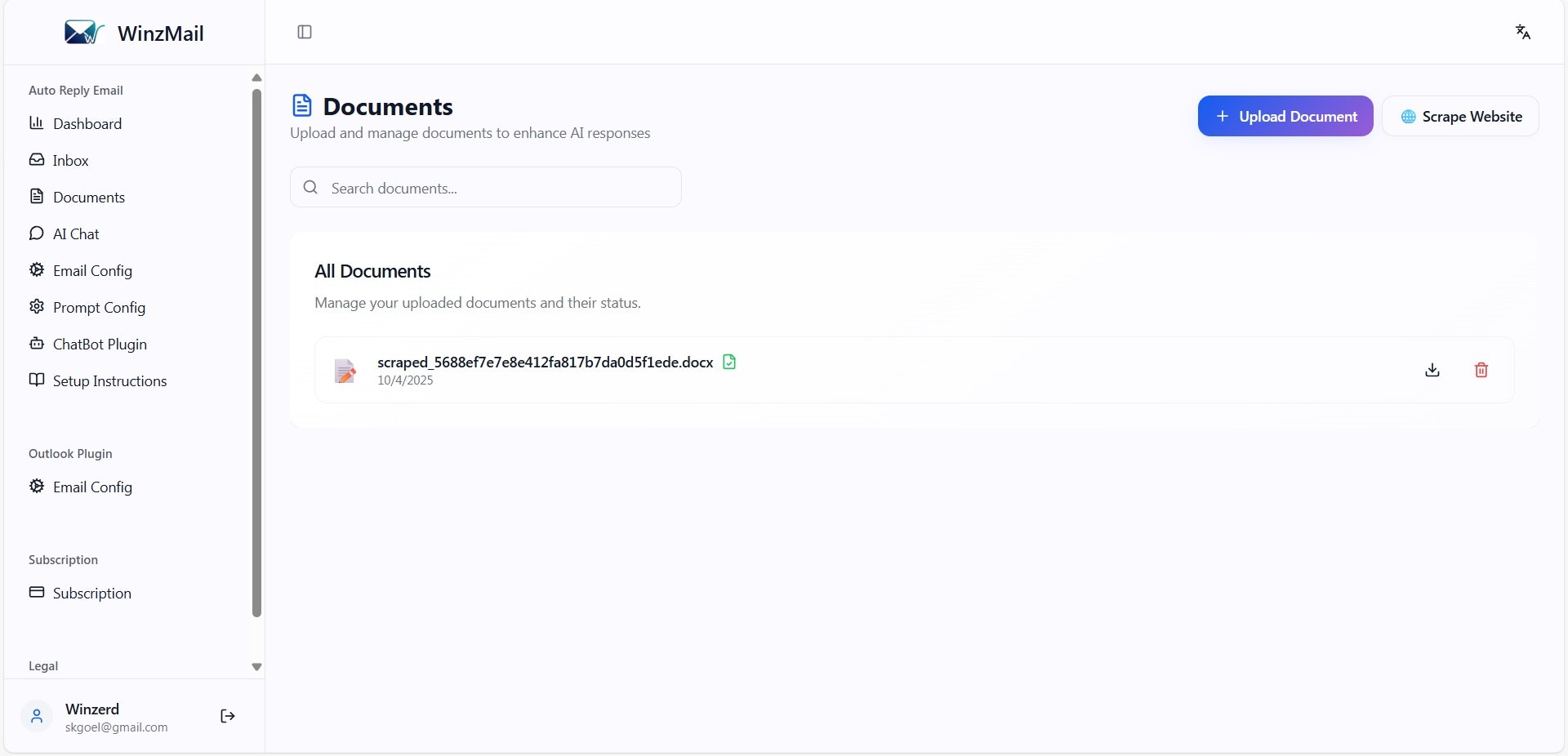 WinzMail screenshot 4