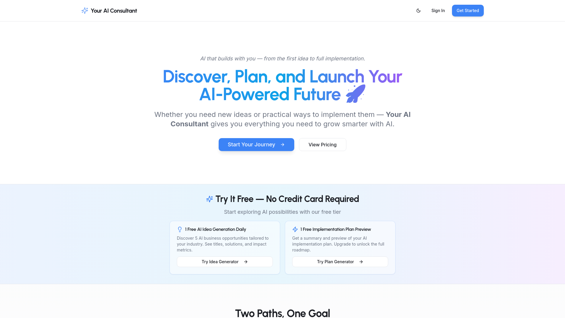 Your Ai Consultant screenshot 1