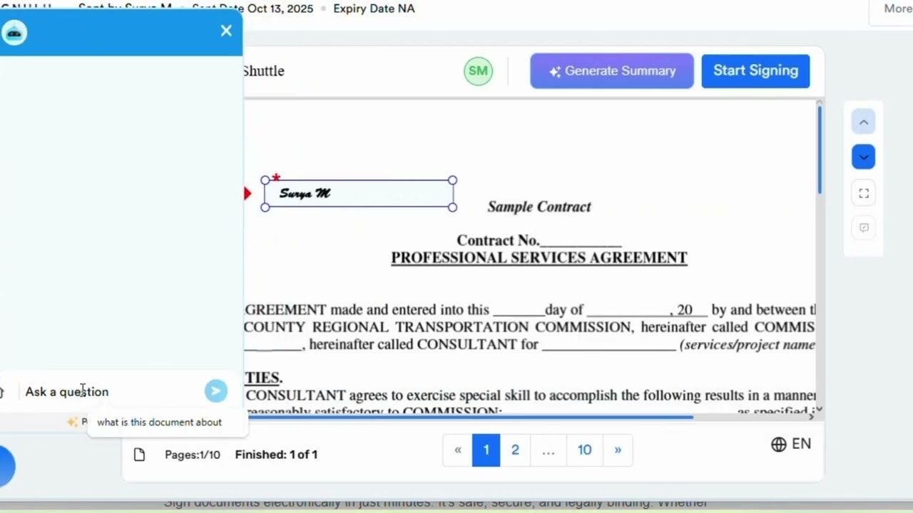 Signulu screenshot 1