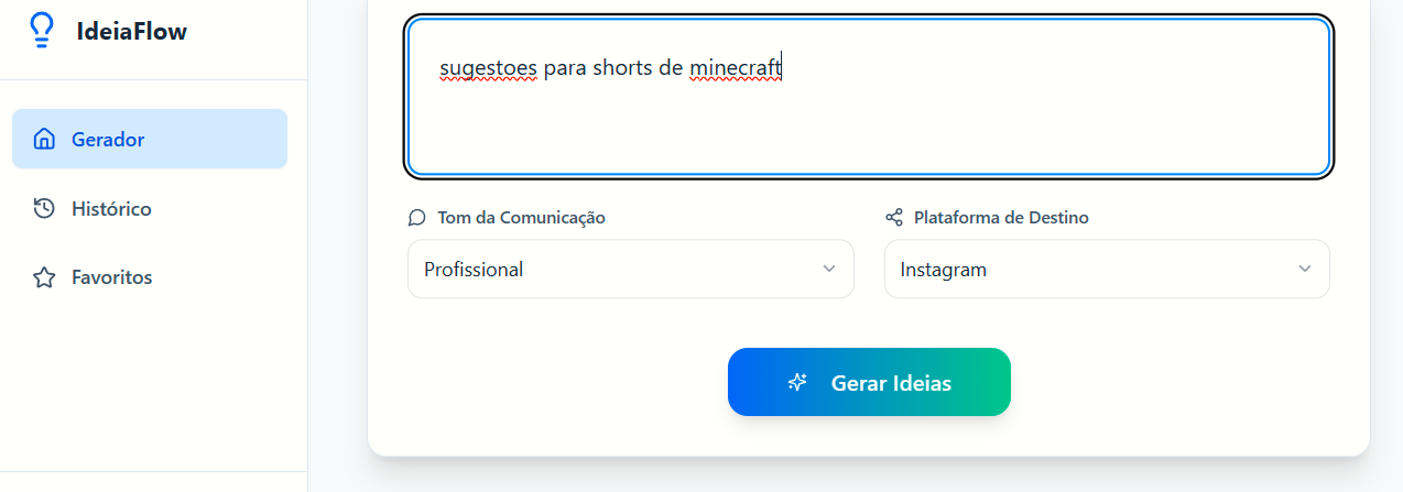 IdeiaFlow screenshot 2