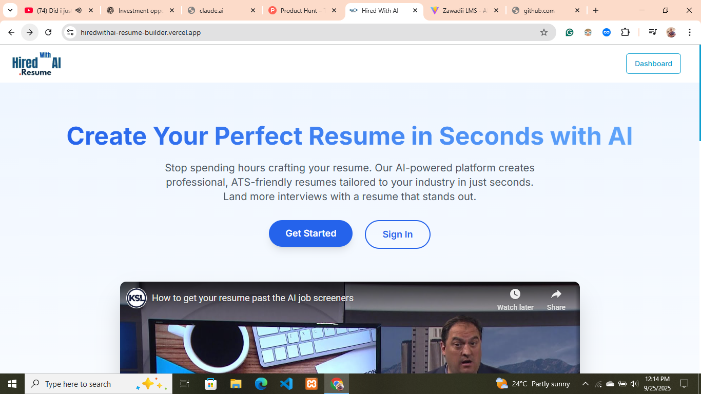 Hired with AI screenshot 4