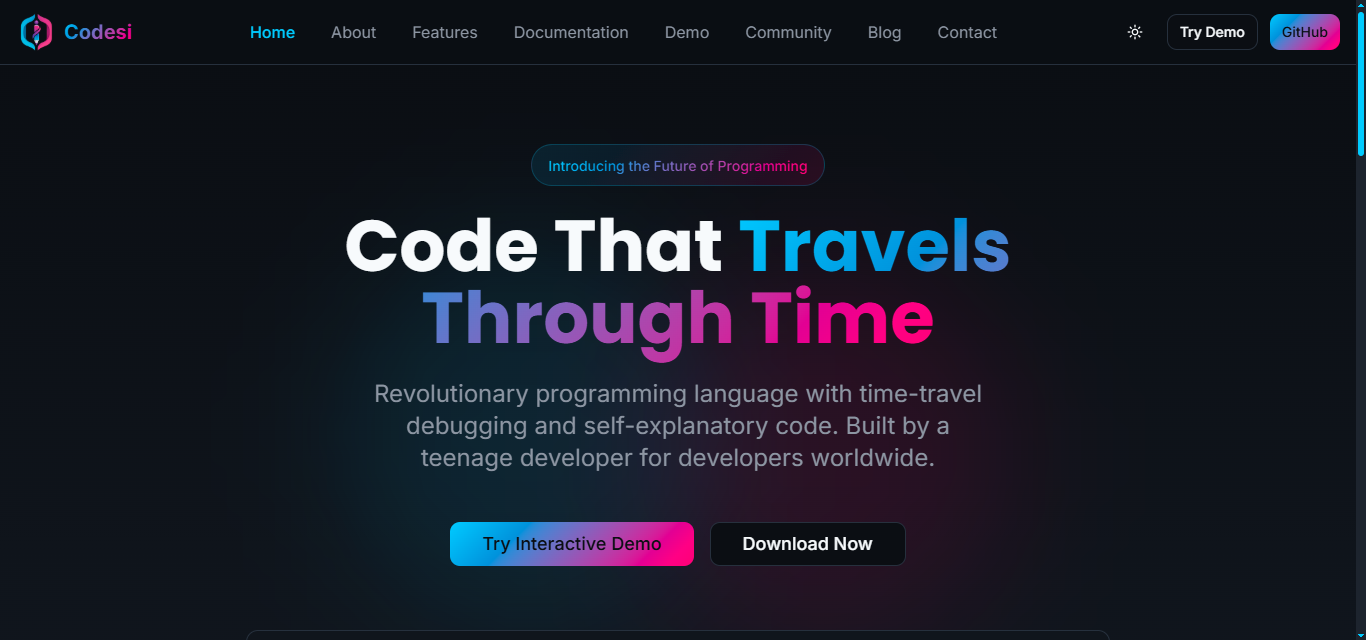 Codesi screenshot 1