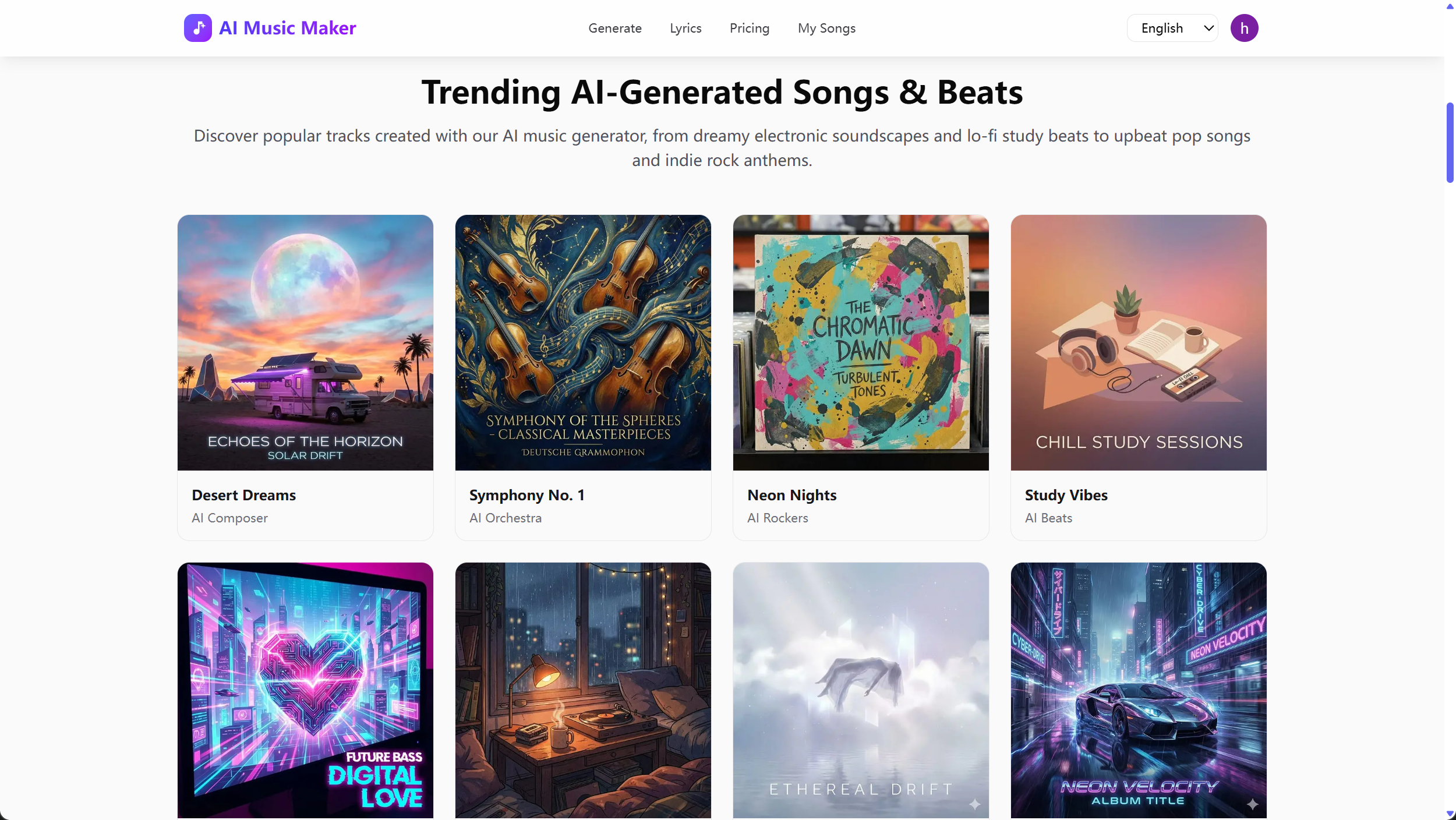 AI Music Maker-Generate Song from Text screenshot 6