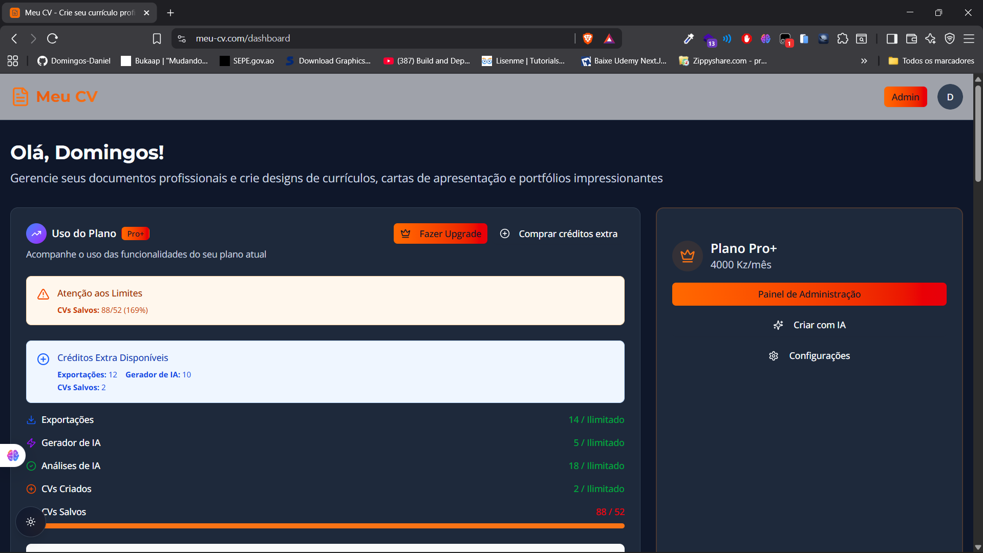 Meu CV screenshot 6