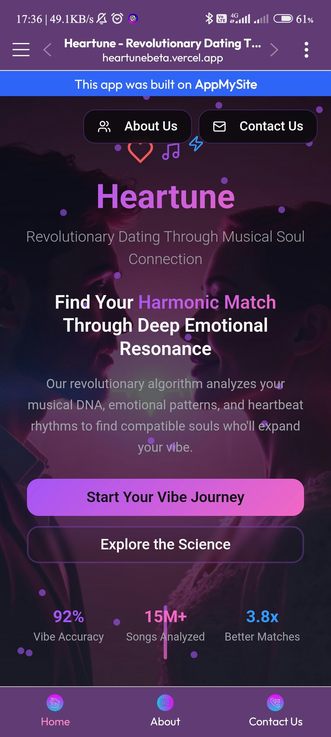 Heartune screenshot 1