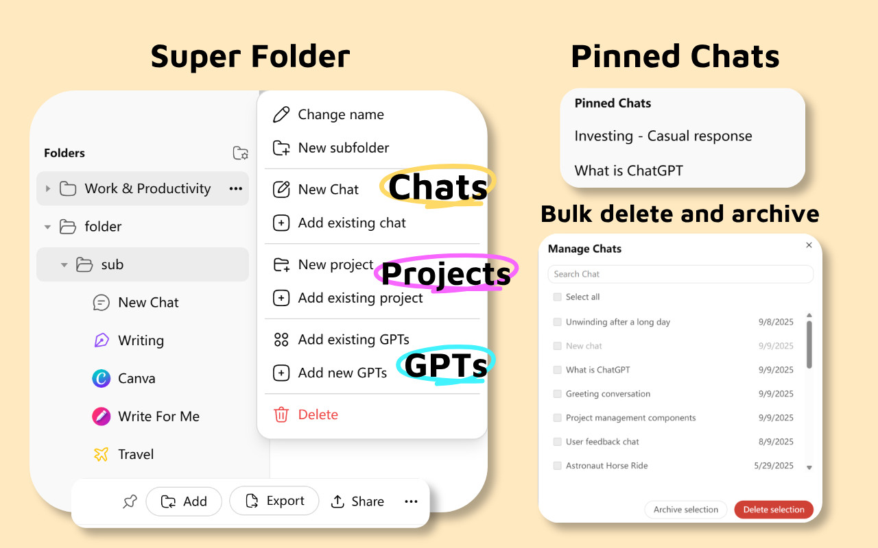 ChatGPT Mods Chrome Extension screenshot 2