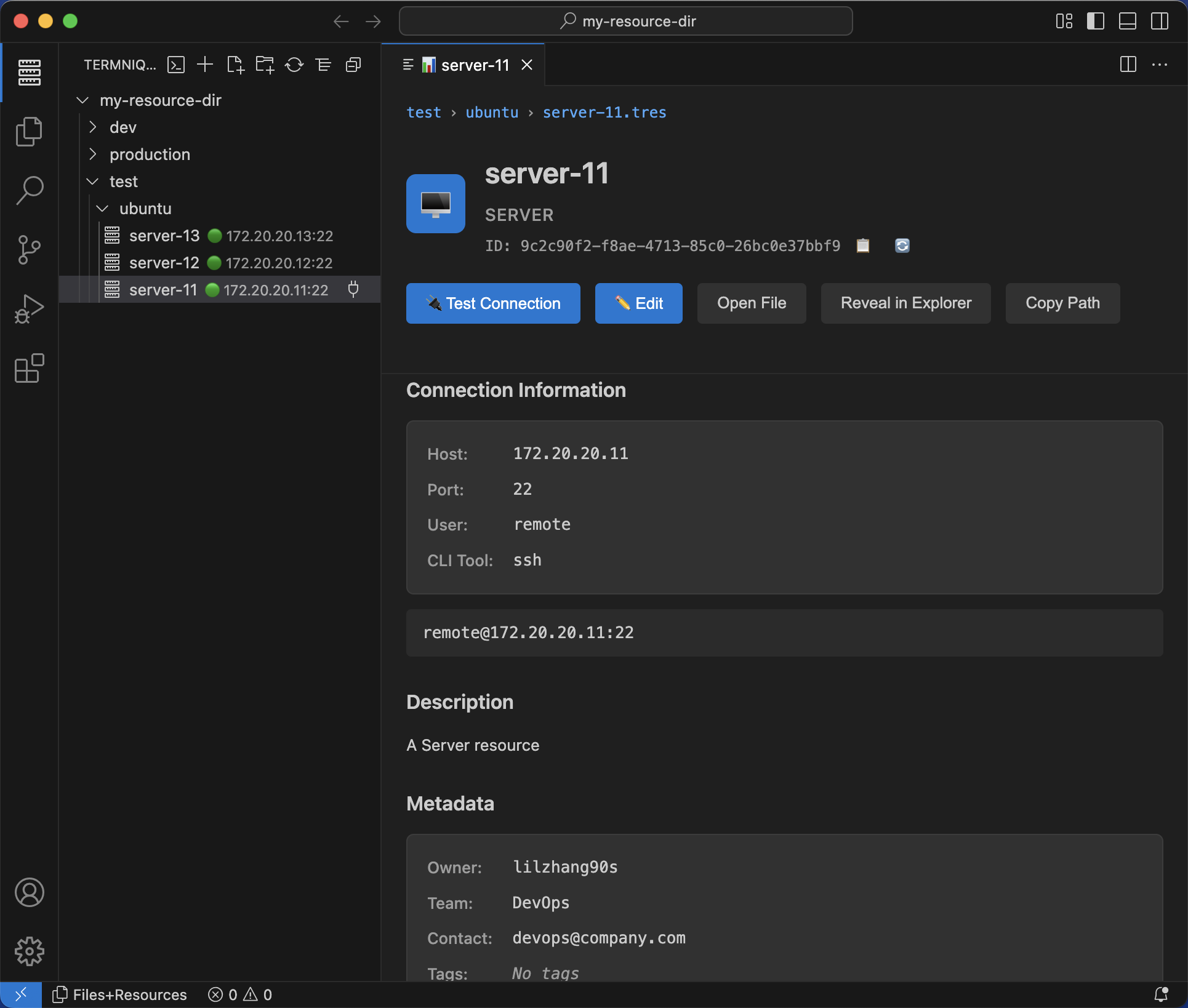 Termniq screenshot 2