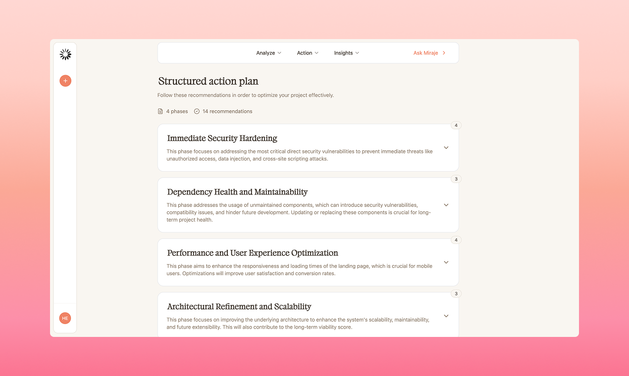 Miraje screenshot 2