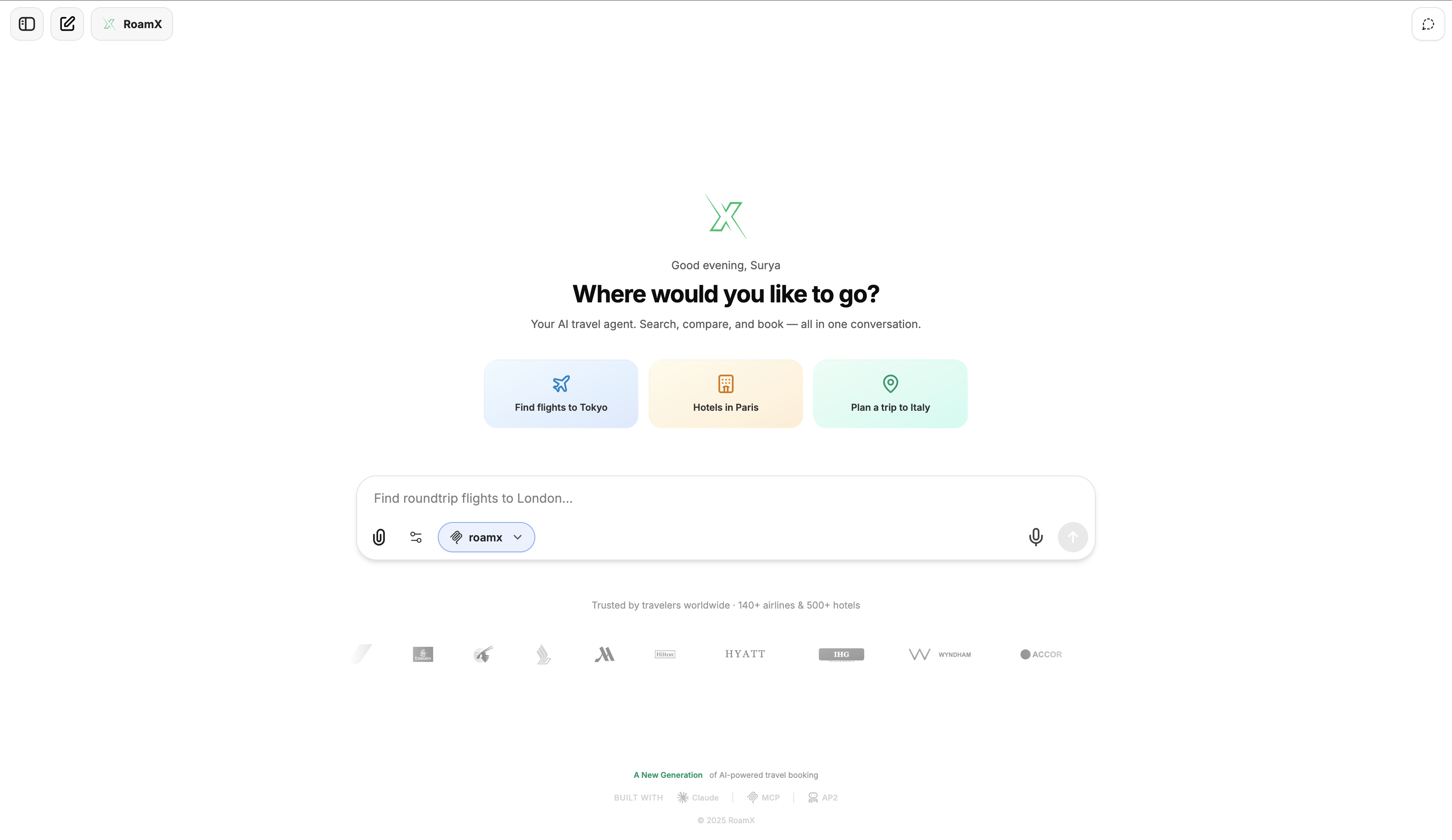 RoamX screenshot 2
