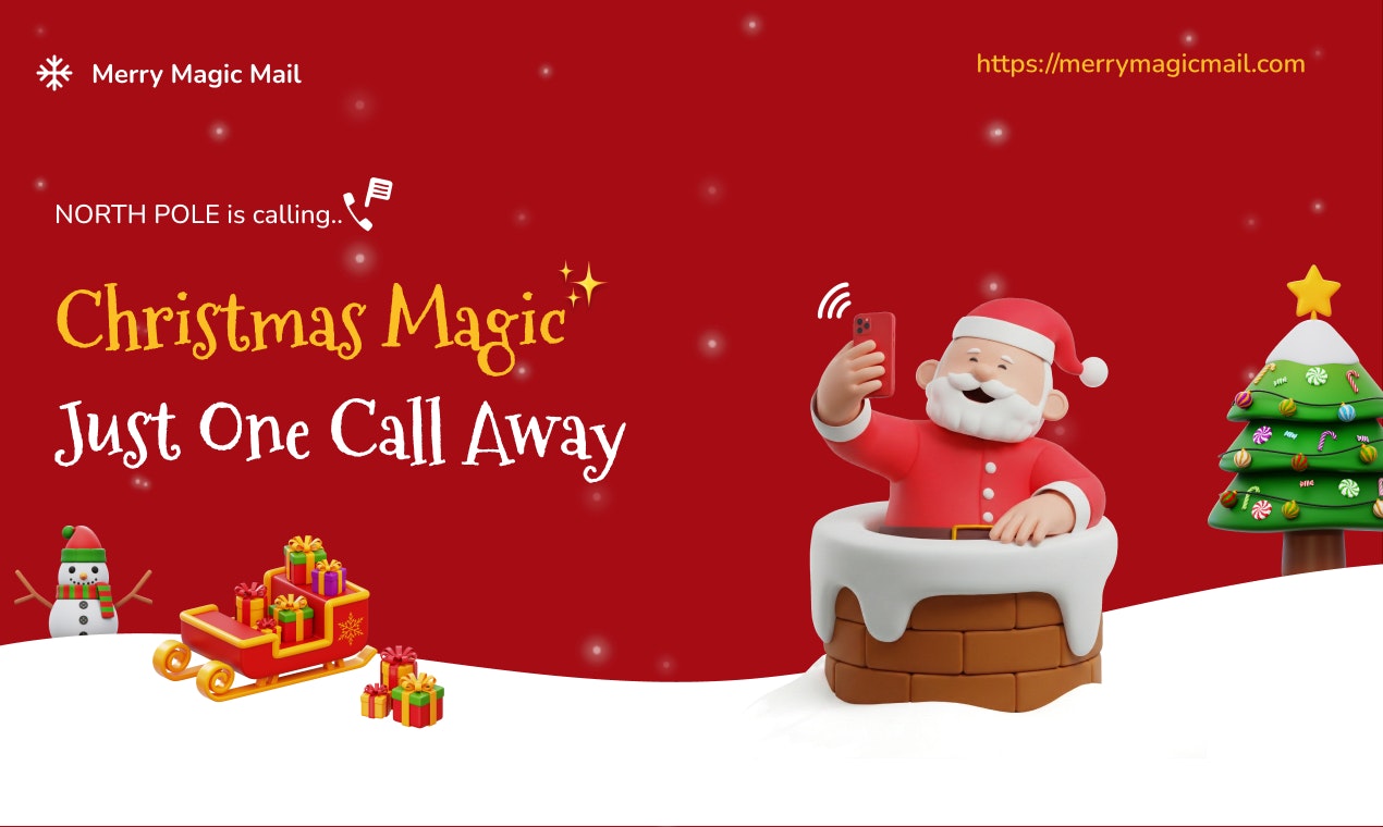 Talk to Santa by Merry Magic Mail screenshot 1