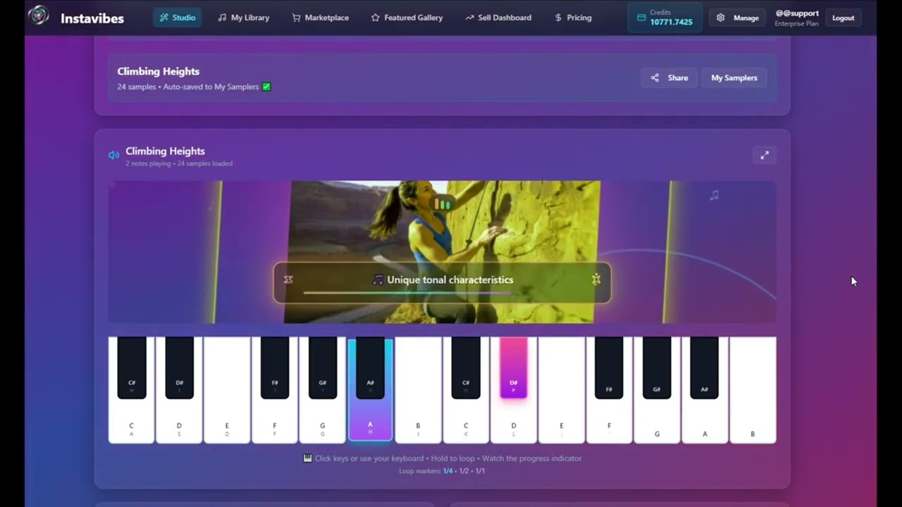 Instavibes: Selfie to AI Instruments screenshot 1