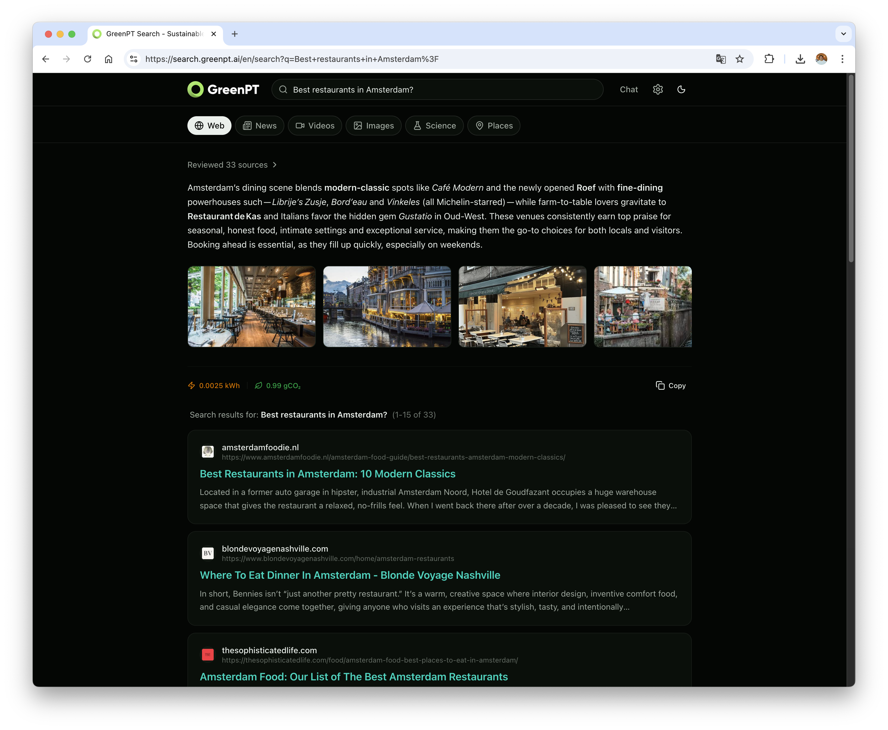 GreenPT Search screenshot 4