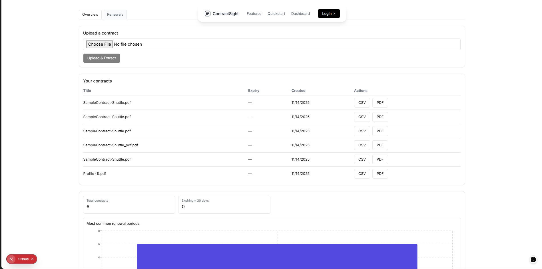 ContractSight screenshot 3