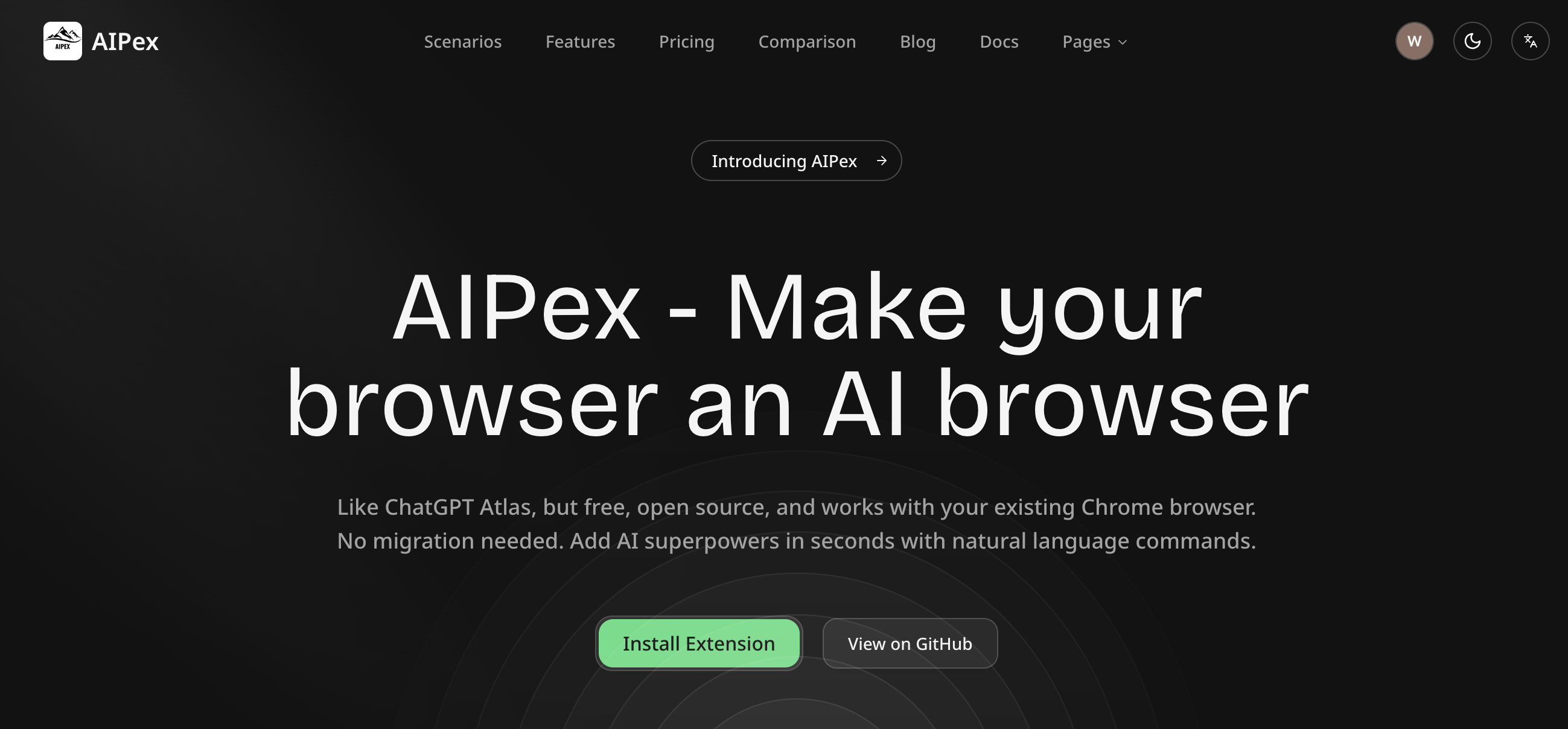 AIPex screenshot 2