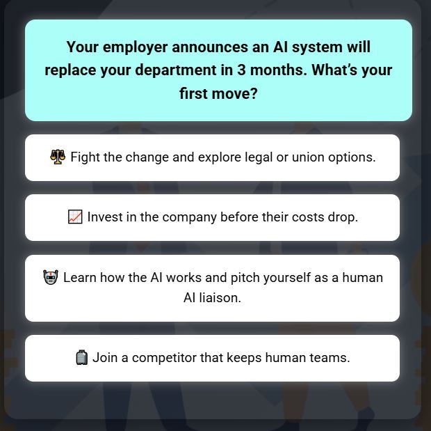 Learning to Respond to AI and Your Job screenshot 3