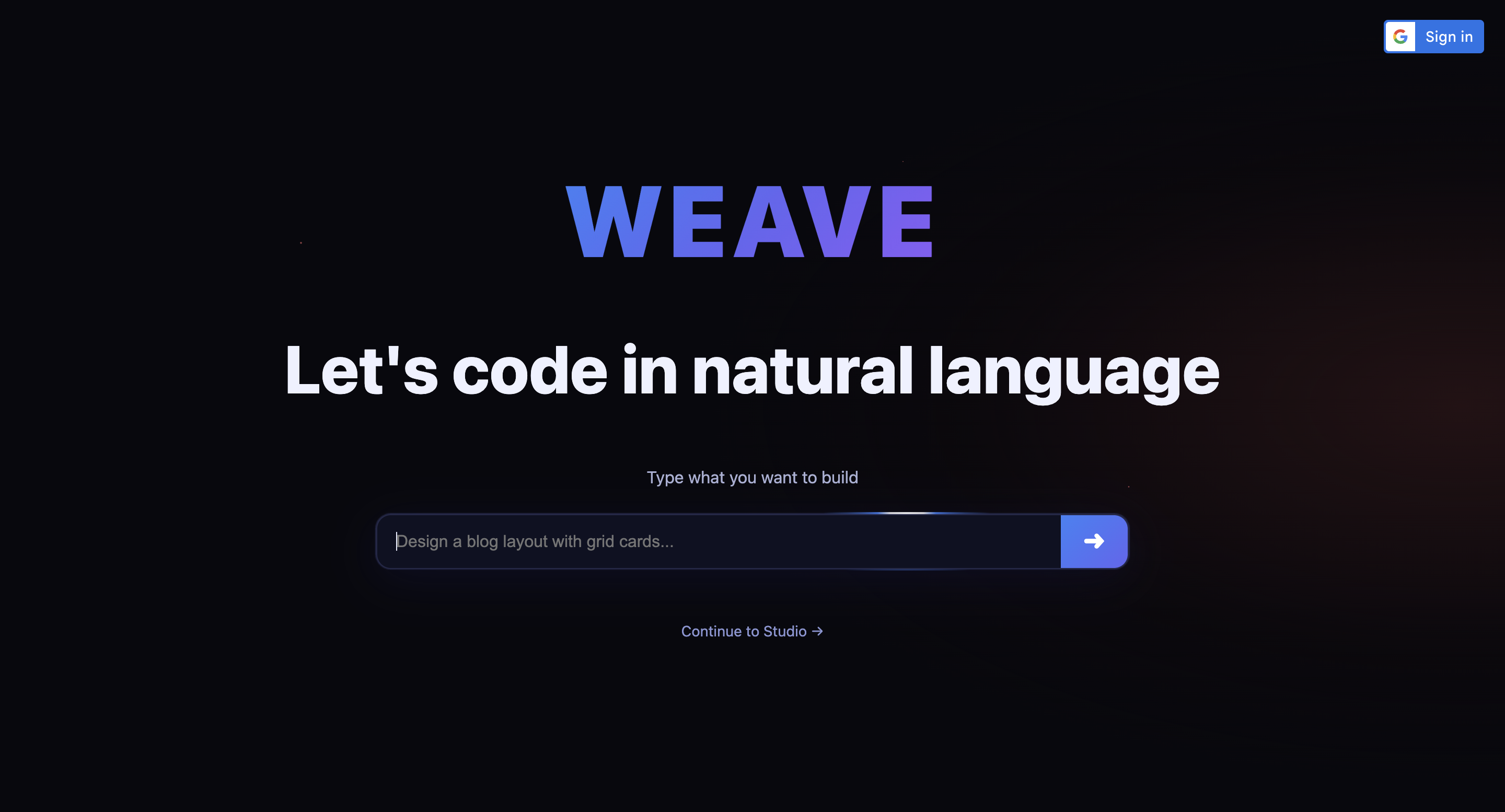 Weave screenshot 4