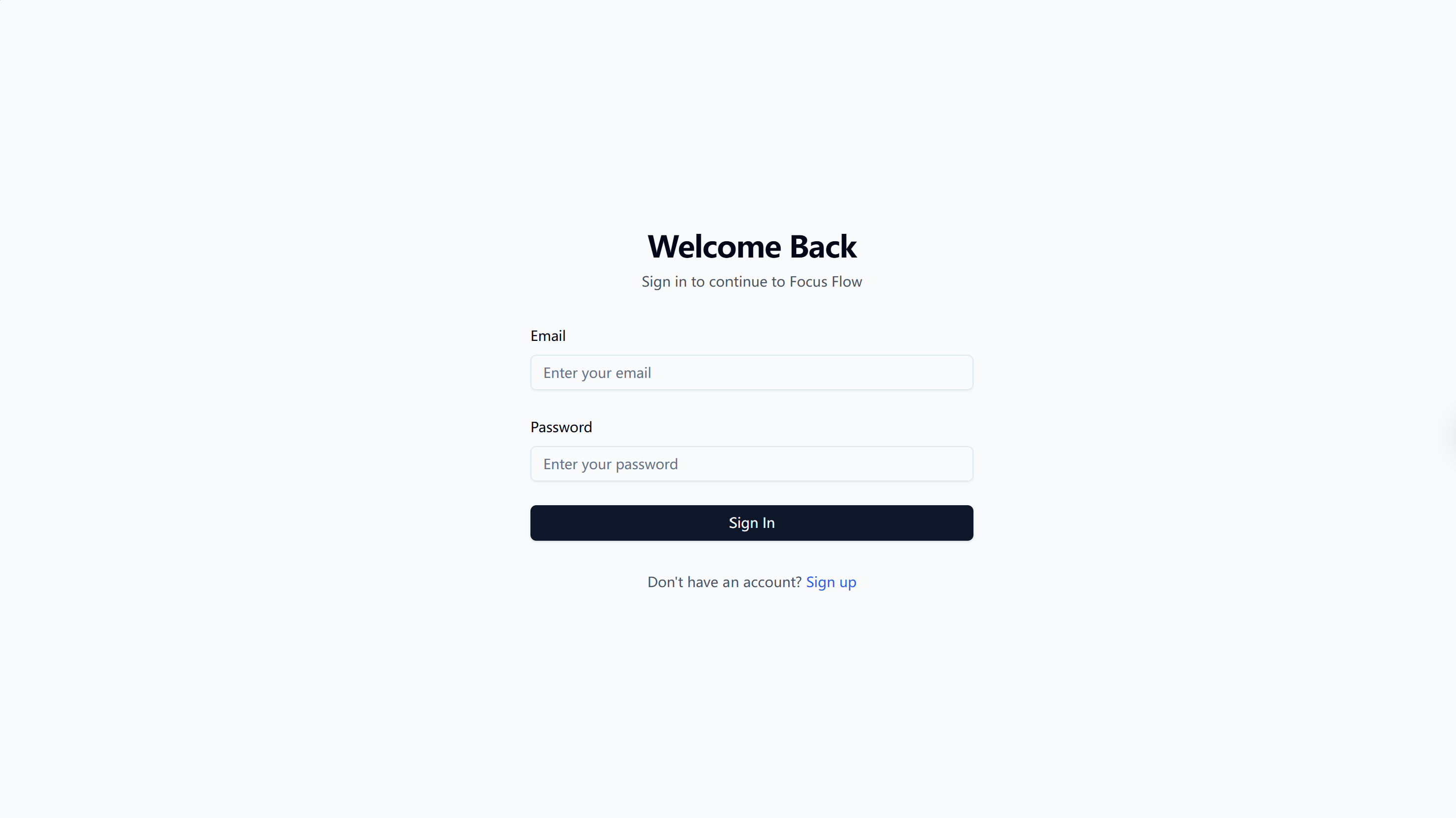 Focus Flow screenshot 1