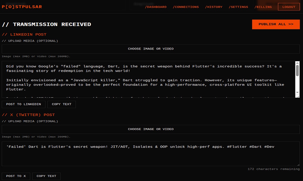 PostPulsar screenshot 5