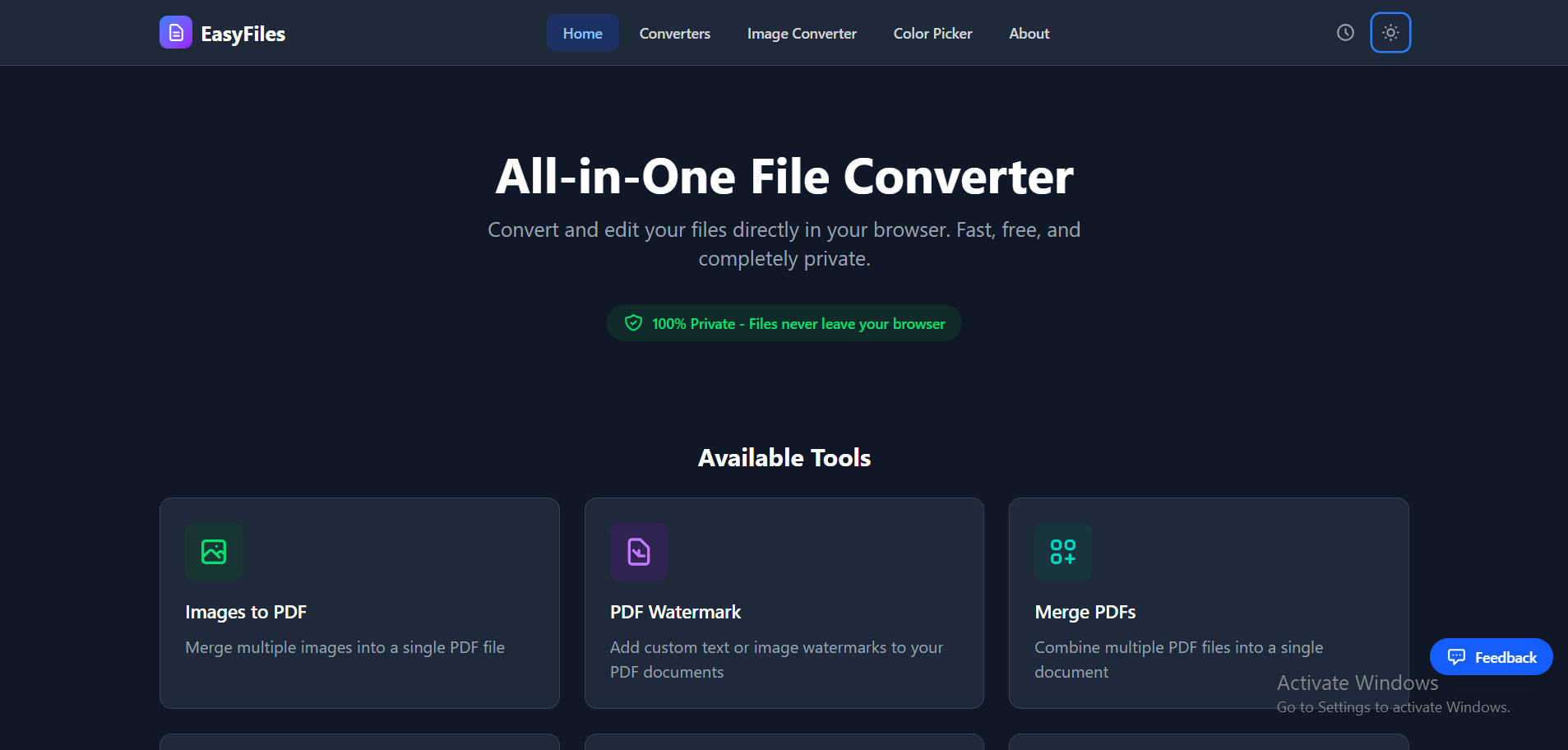 EasyFiles screenshot 1