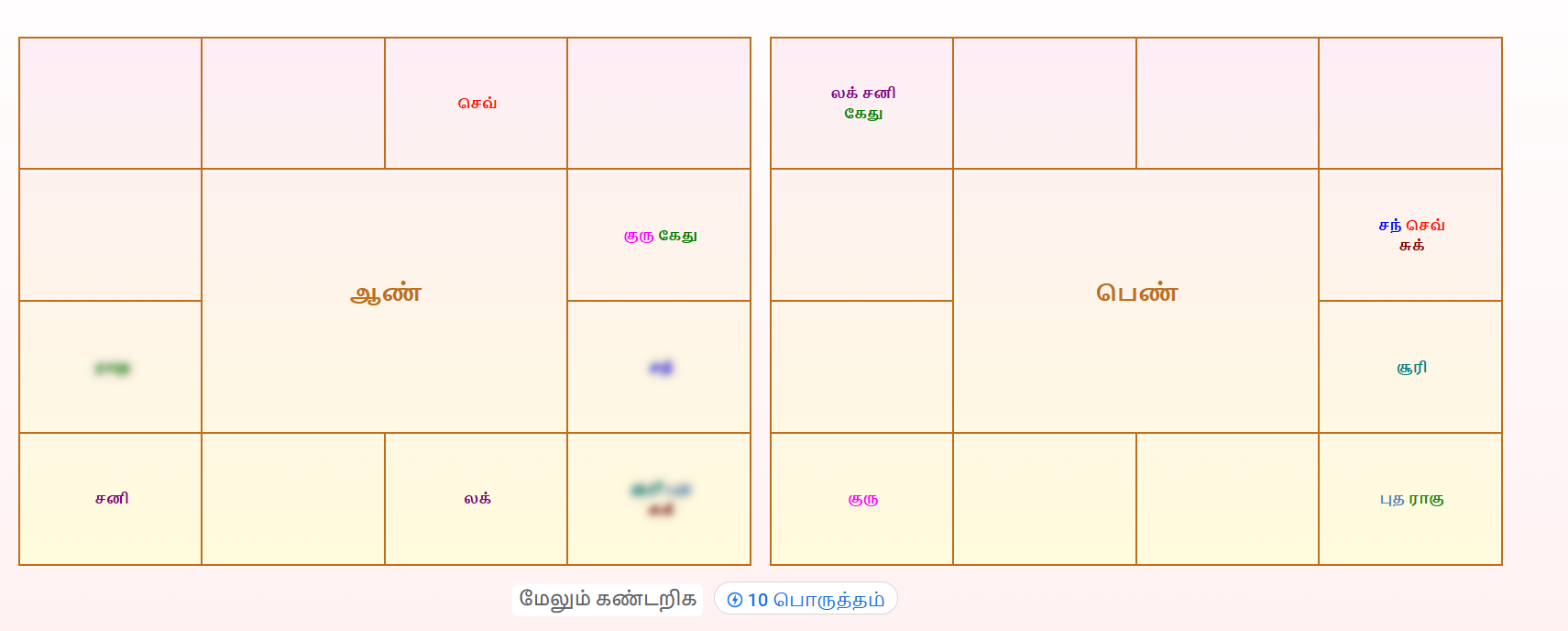 Free ஜாதகப் பொருத்தம் screenshot 3