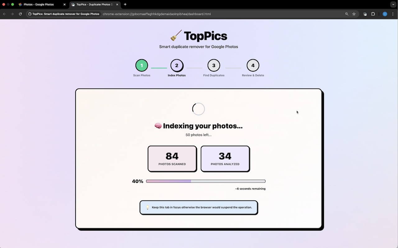TopPics - Declutter Your Google Photos screenshot 2