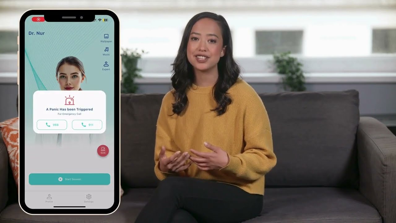 Dr Nur AI: Mental Wellness screenshot 1