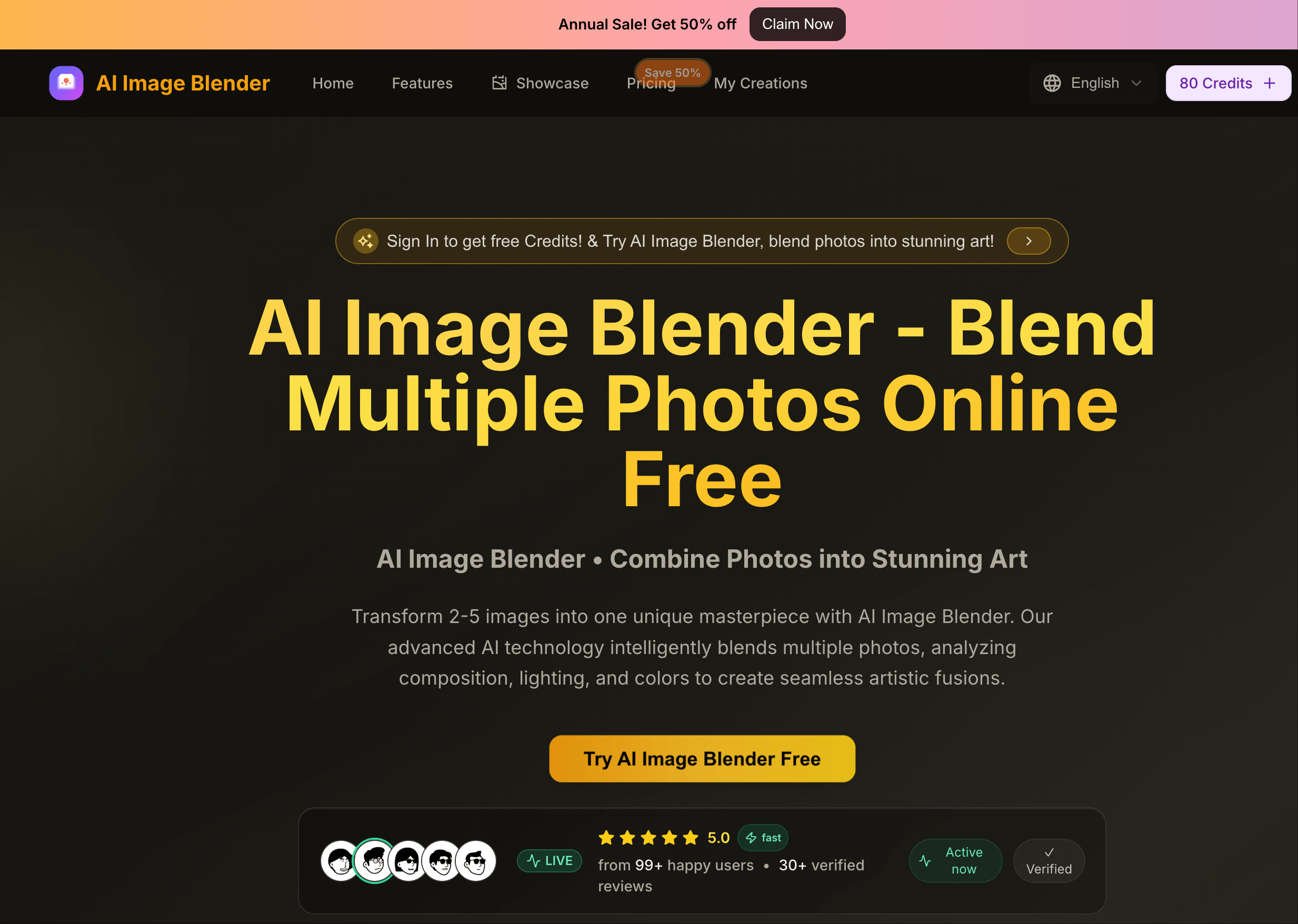 AI Image Blender screenshot 1