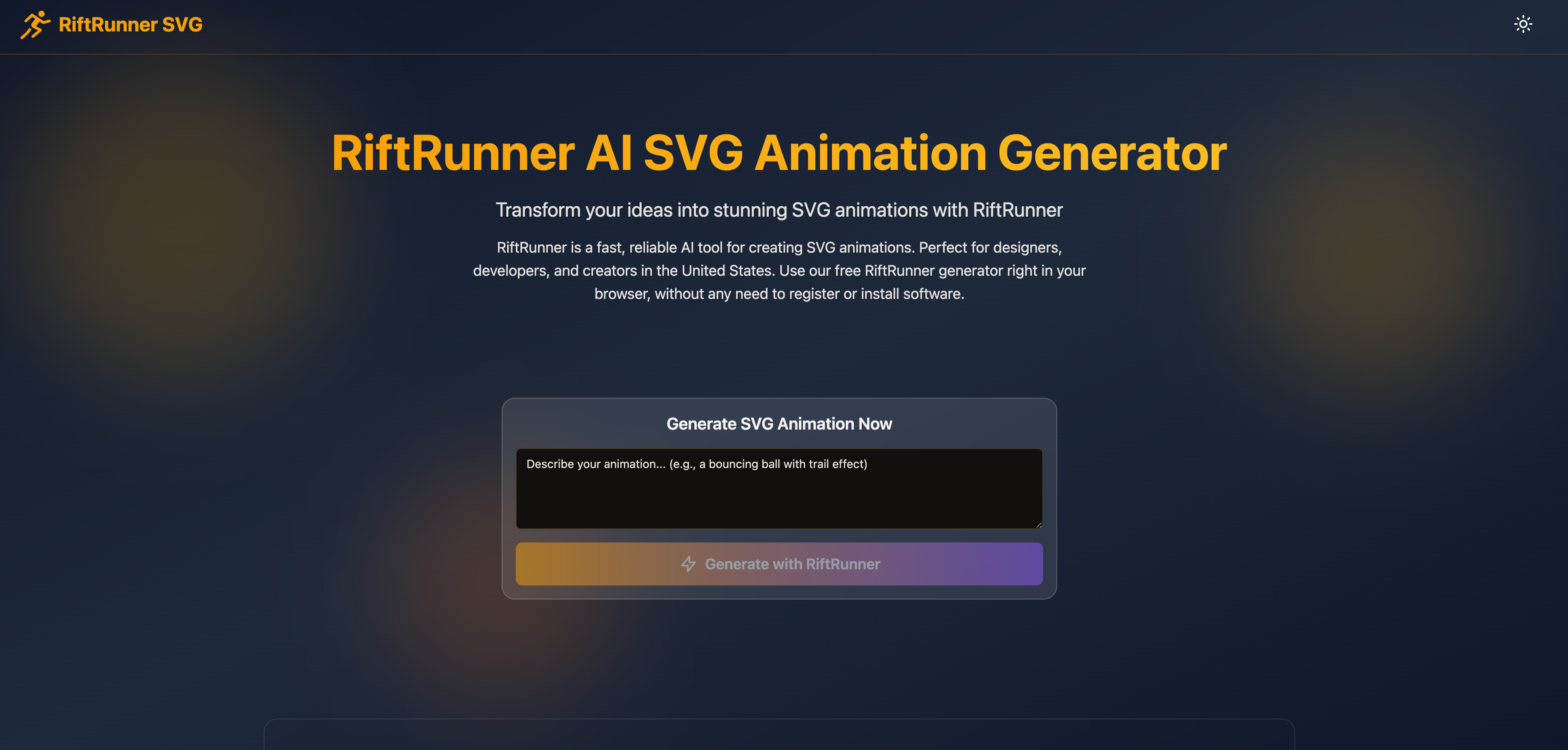 RiftRunner screenshot 1