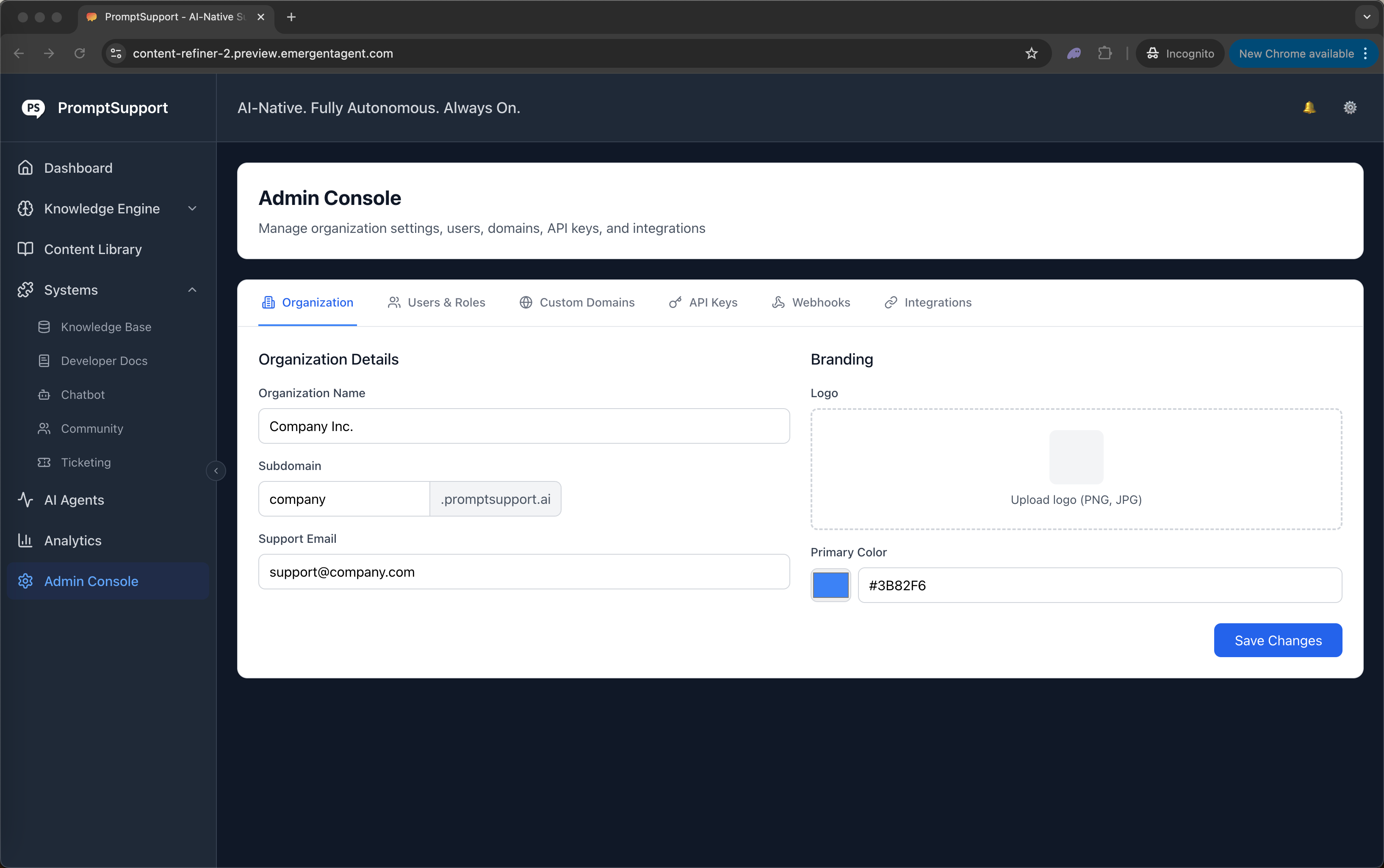 PromptSupport screenshot 3