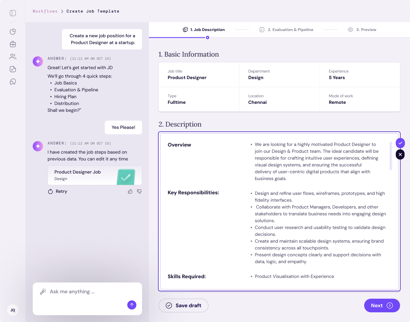 The Next-Gen AI Hiring Co-pilot screenshot 3