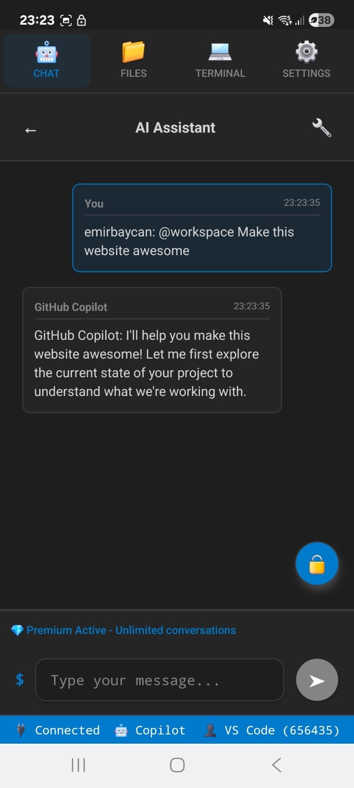 VSCoder Copilot screenshot 2