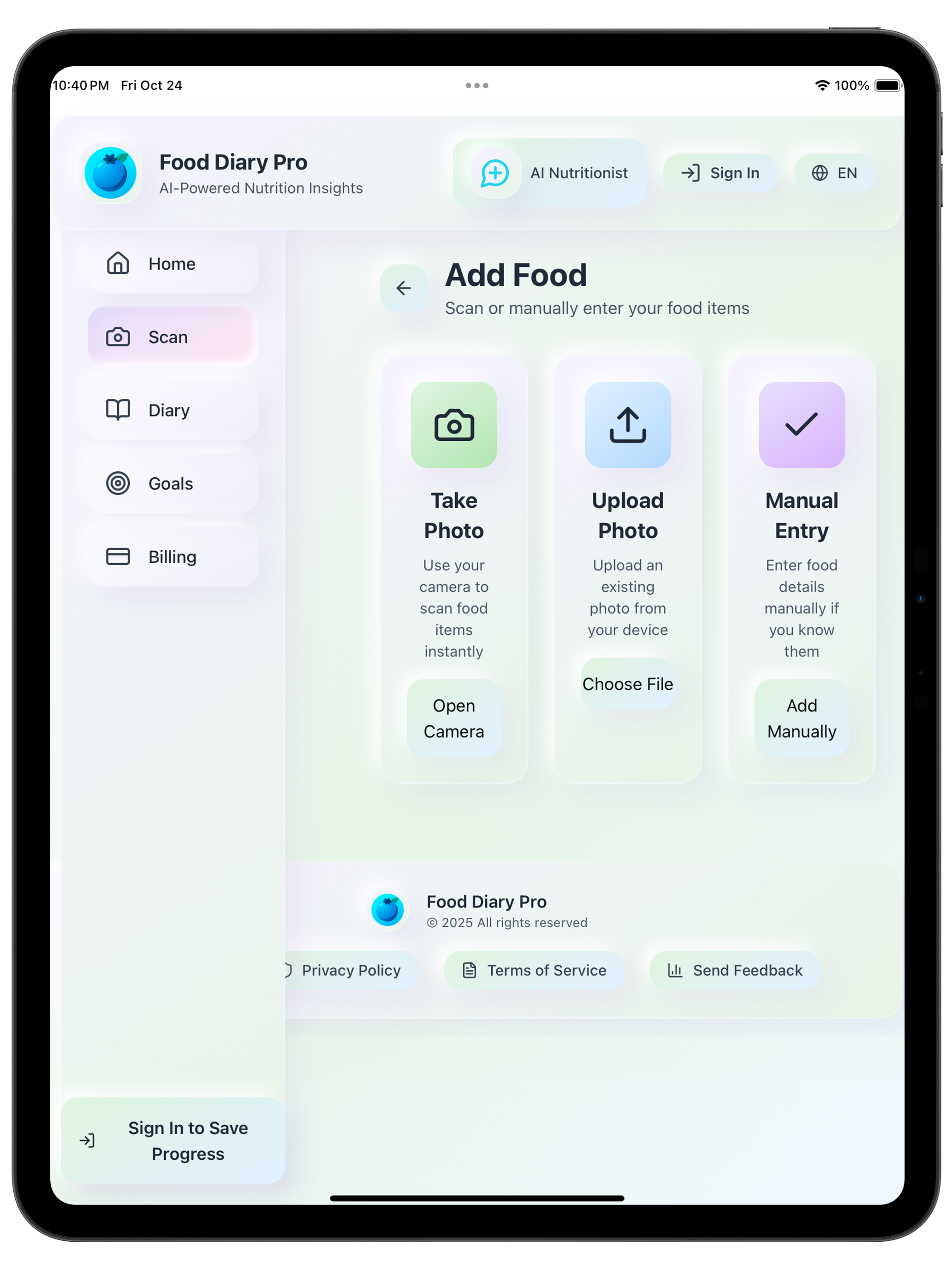 Food Diary Pro screenshot 9