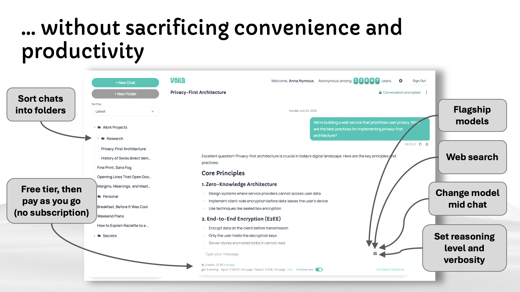 Veila screenshot 3