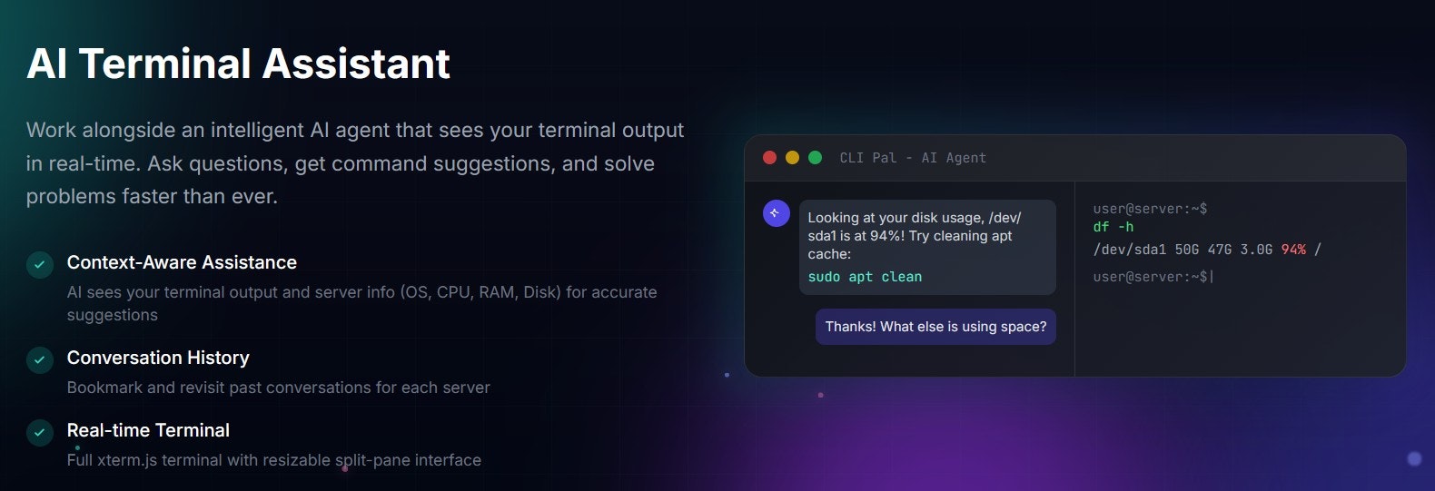 CLI Pal screenshot 2