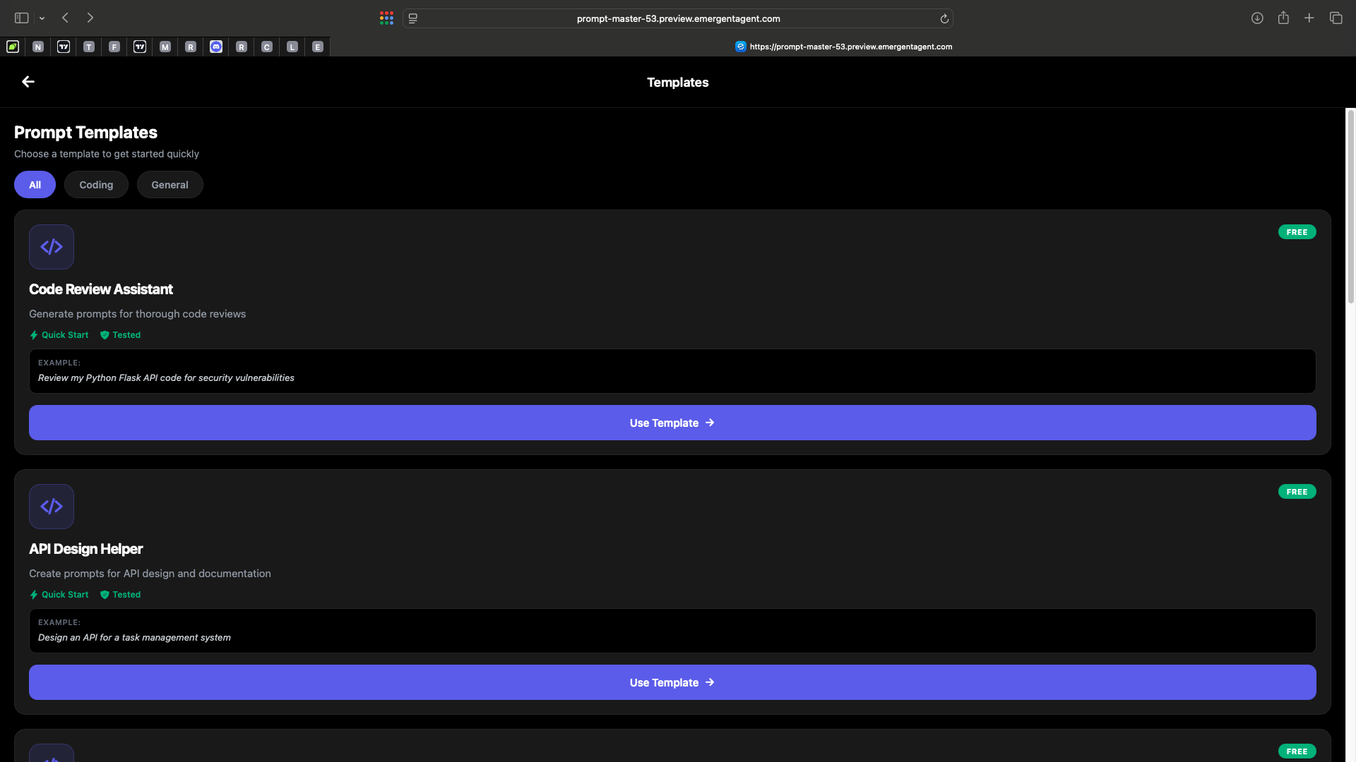 Promptlab screenshot 3