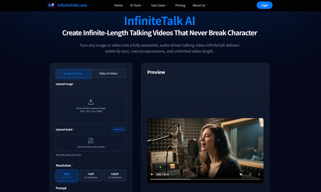 InfiniteTalk screenshot 2