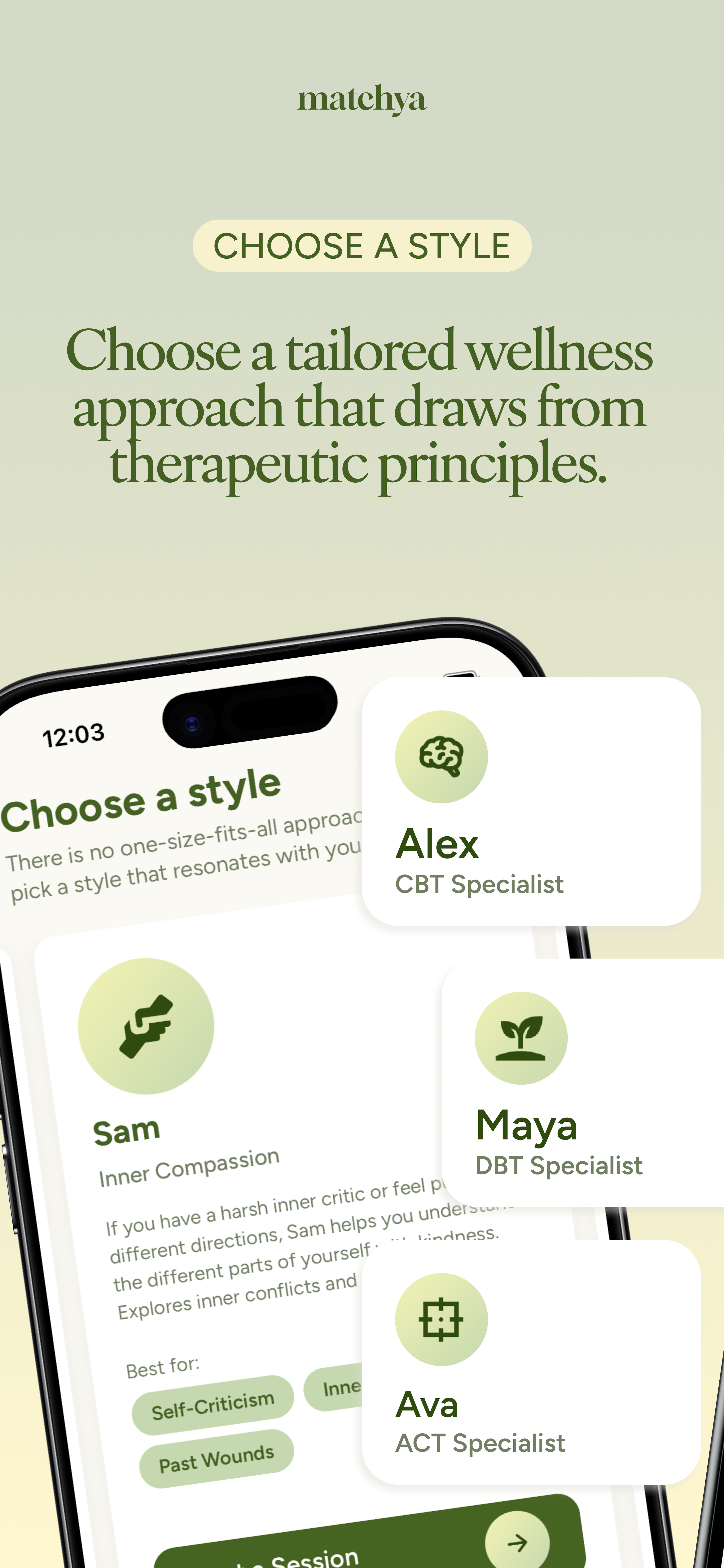 Matchya: AI Wellness Companion screenshot 2